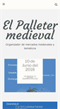 Mobile Screenshot of elpalletermedieval.es